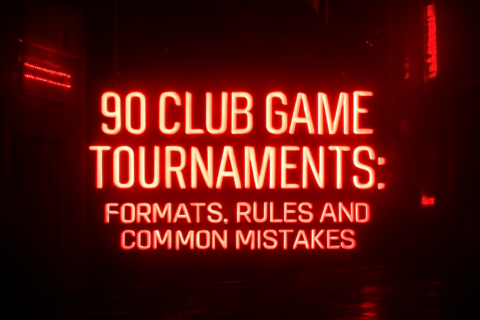 90 Club System Requirements informational scene