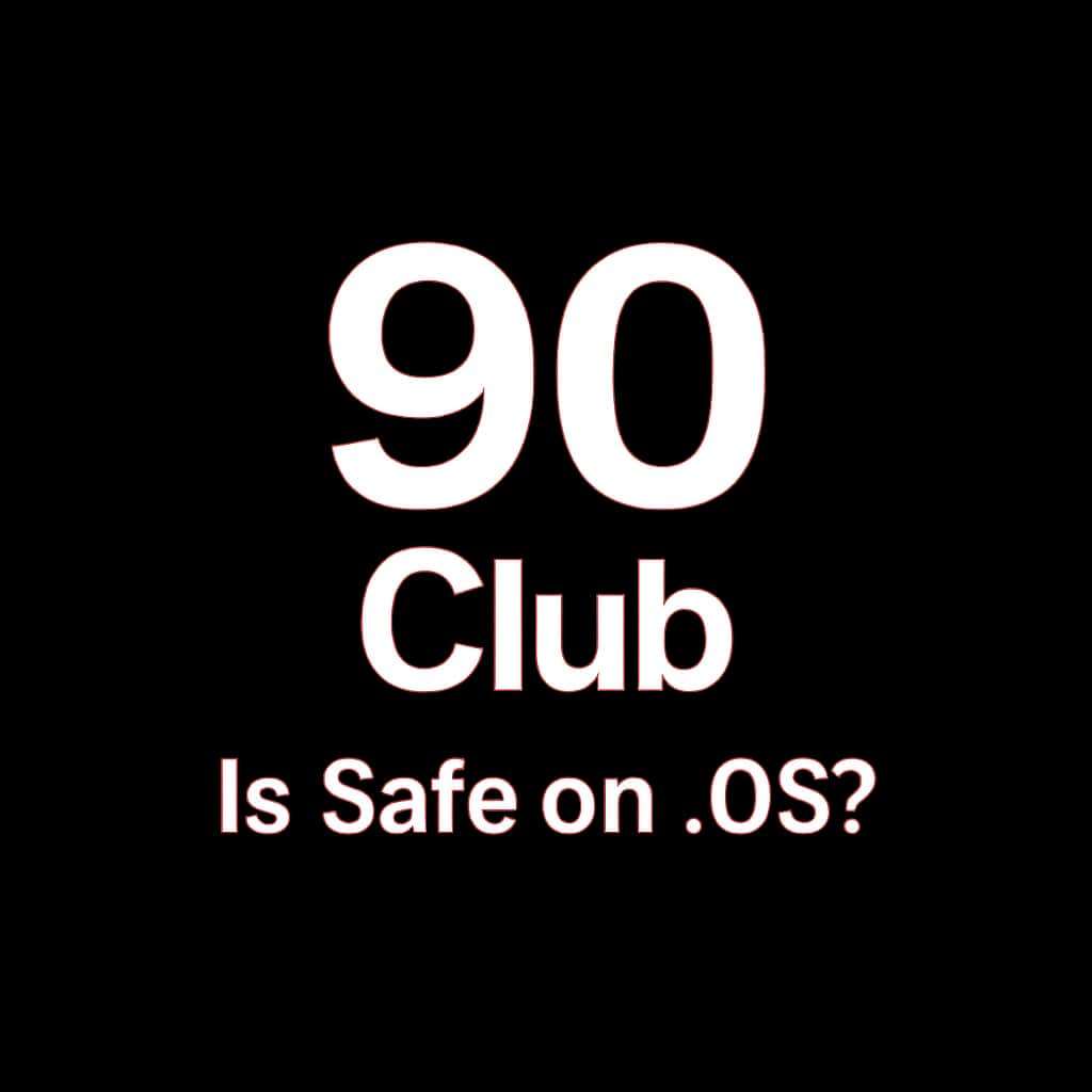 Icon representing the security analysis of the 90 Club app on iOS.